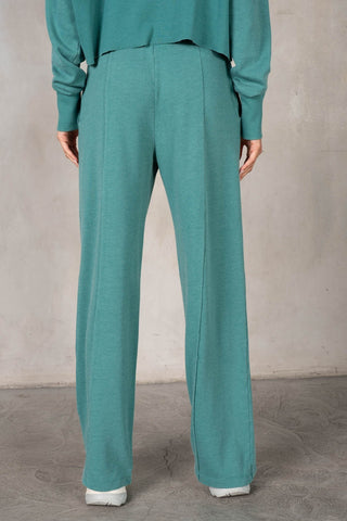 Terry Wide Leg Set (Slate Green)
