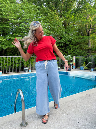 WESTON LUXE SOFT DENIM PANT - Z SUPPLY