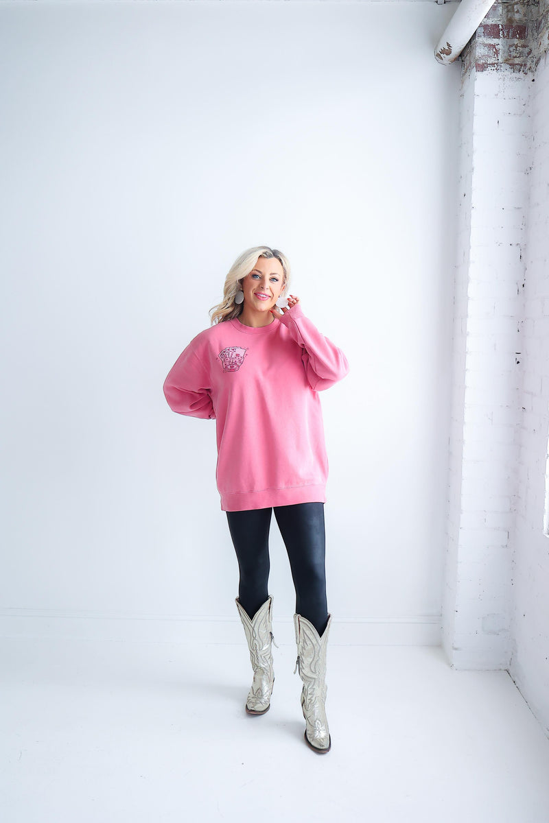 Feeling Lucky (Pink) Sweatshirt