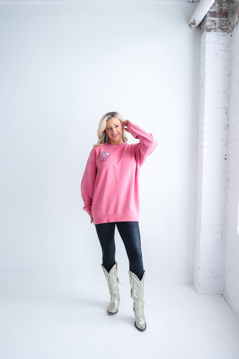 Feeling Lucky (Pink) Sweatshirt