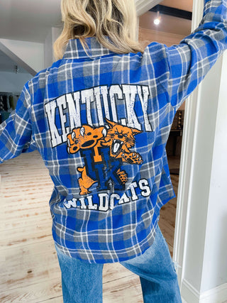 Kentucky Meyer Mascot Plaid