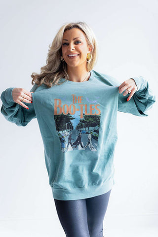 The Bootles (Aqua) Comfort Colors Sweatshirt