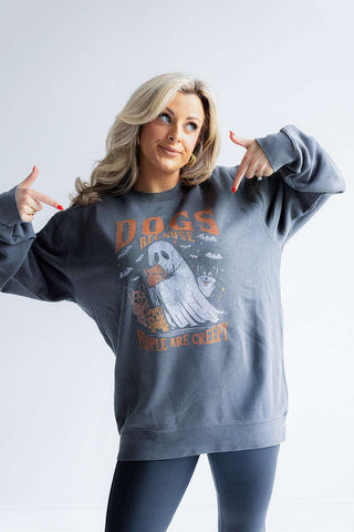 Dogs Always (Charcoal) Sweatshirt