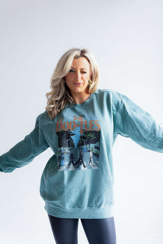 The Bootles (Aqua) Comfort Colors Sweatshirt