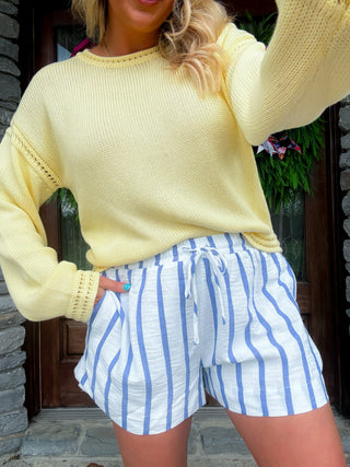 BELLAMI CROCHET SWEATER (SUNNYSIDE) - Z SUPPLY