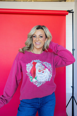 Jolly Vintage (Crimson) Sweatshirt