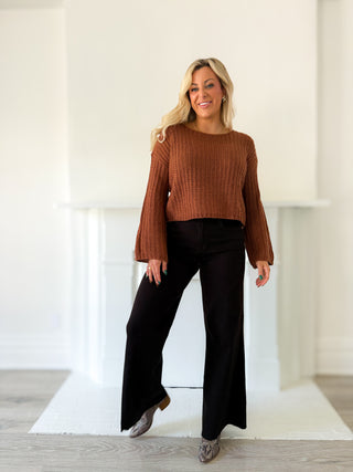 ROSALIA SWEATER (RUST - SADIE SAGE