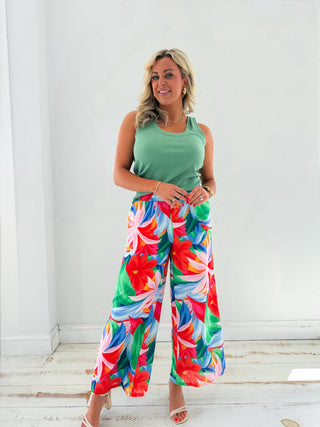 (Kelley Pant) DANTE VILLA FLORAL PANT - Z SUPPLY