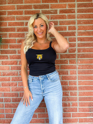 CATURDAY CAMI (BLACK)