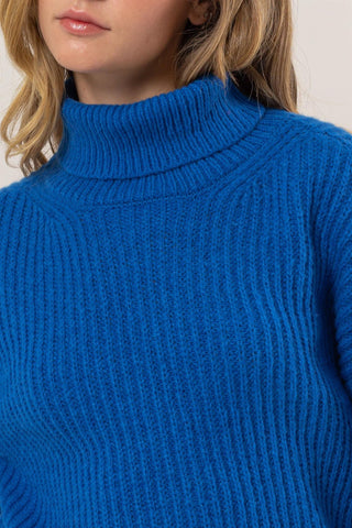 CROPPED (ROYAL BLUE) SWEATER