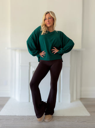 TRENTON CREW NECK OVERSIZED LONG SLEEVE