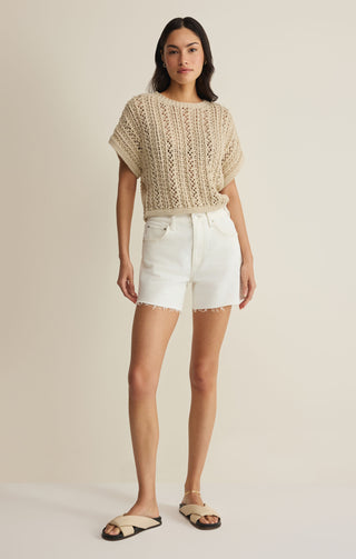 BALLAST CROCHET TOP (NATURAL) - Z SUPPLY