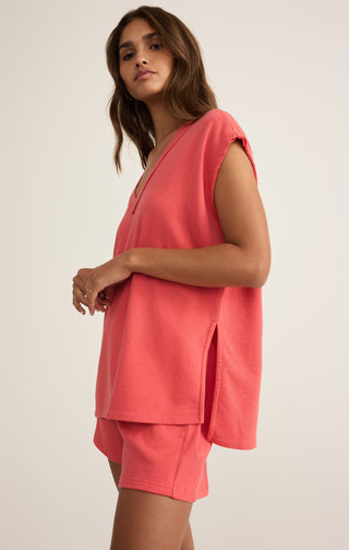 ON THE WEEKENDS TOP(PERSIMMON) - Z SUPPLY