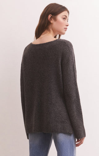 MODERN SWEATER (CHARCOAL) - Z SUPPLY