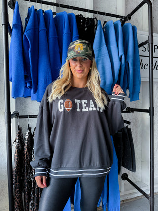 OVERSIZED GO TEAM SWEATSHIRT - Z SUPPLY