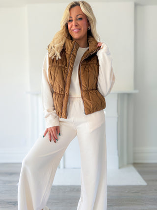 COSMIC QUILTED VEST - SADIE SAGE