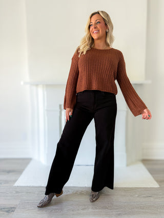 ROSALIA SWEATER (RUST - SADIE SAGE