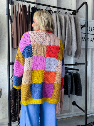 ELECTRIC FEELS HANDKNIT CARDIGAN