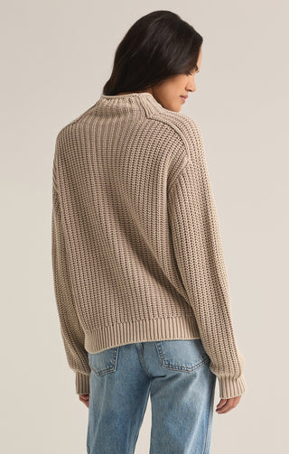 CARRAWAY SWEATER (PUTTY) - Z SUPPLY