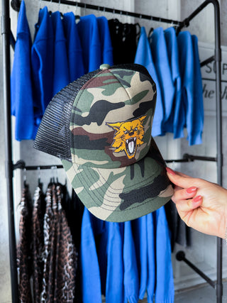 CATS TRUCKER HAT (CAMO)