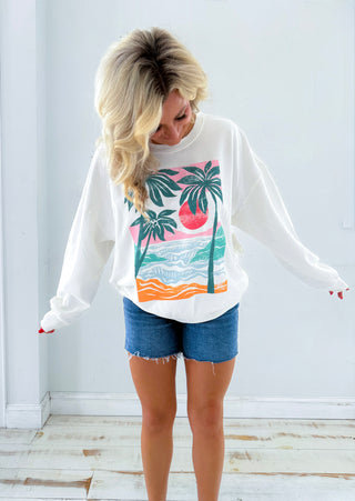 HIGH TIDE SUNDAY SWEATSHIRT - Z SUPPLY