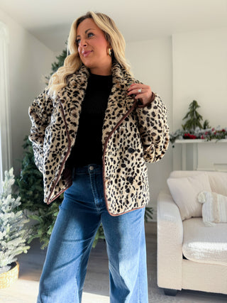 MEADOW JACKET (CHEETAH) - DEAR JOHN