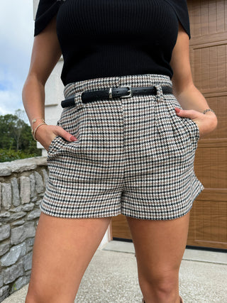 MEMORABILIA HIGH WAIST SHORT (CREAM MULTI) - SAGE THE LABEL