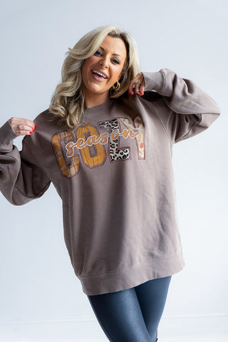 Cozy Season (Mocha) Sweatshirt