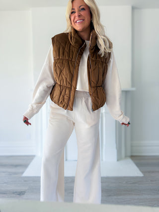 COSMIC QUILTED VEST - SADIE SAGE