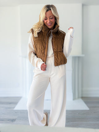 COSMIC QUILTED VEST - SADIE SAGE