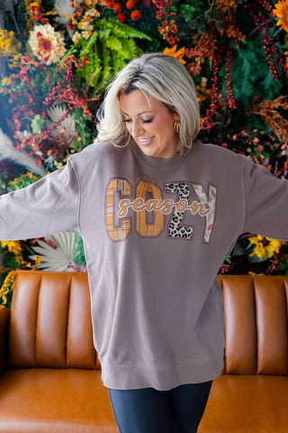 Cozy Season (Mocha) Sweatshirt