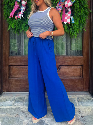 SUGARLOAF (COBALT) PANT - SADIE & SAGE