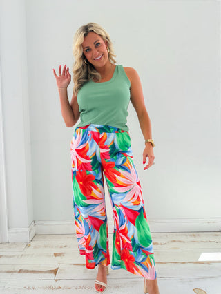 SIRENA RIB TANK (LAWN GREEN)  - Z SUPPLY