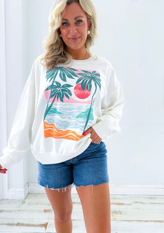 HIGH TIDE SUNDAY SWEATSHIRT - Z SUPPLY