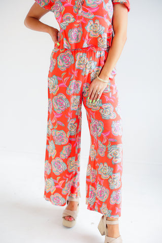 DANTE TANGO FLORAL PANT (TANGO) - Z SUPPLY