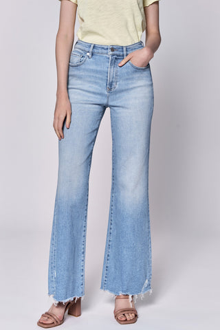 FIONA HIGH RISE FULL INSEAM FRAY HEM JEANS SARASOTA