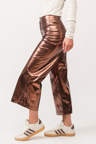 AUDREY HIGH RISE PANTS (COPPER)