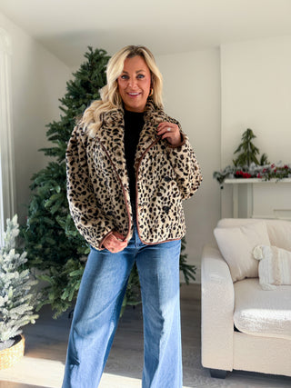 MEADOW JACKET (CHEETAH) - DEAR JOHN