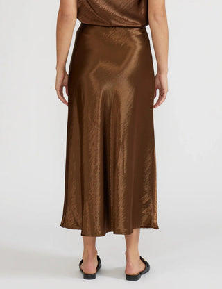 BARBARA (BRONZE) SKIRT - LUCY PARIS