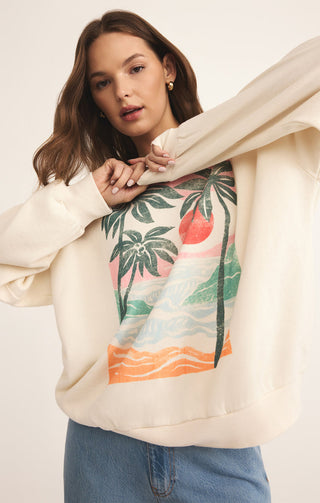 HIGH TIDE SUNDAY SWEATSHIRT - Z SUPPLY