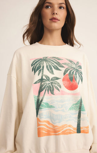 HIGH TIDE SUNDAY SWEATSHIRT - Z SUPPLY