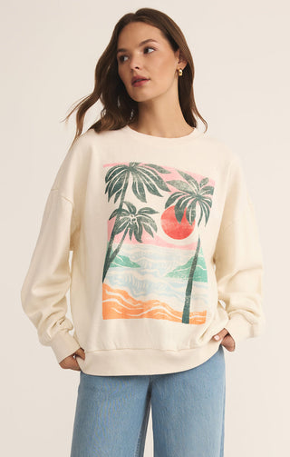 HIGH TIDE SUNDAY SWEATSHIRT - Z SUPPLY