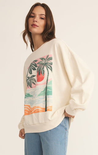 HIGH TIDE SUNDAY SWEATSHIRT - Z SUPPLY