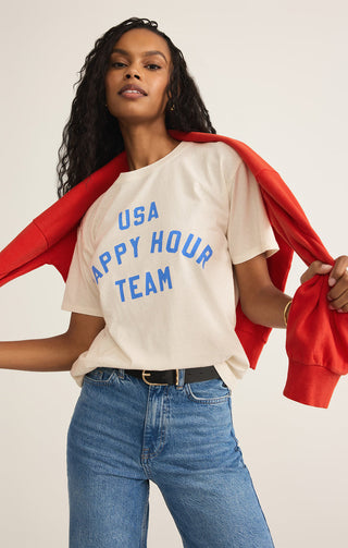 TEAM HAPPY BOYFRIEND TEE - Z SUPPLY
