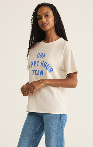TEAM HAPPY BOYFRIEND TEE - Z SUPPLY
