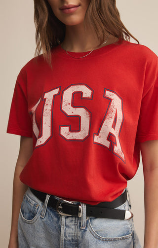 USA BOYFRIEND TEE - Z SUPPLY