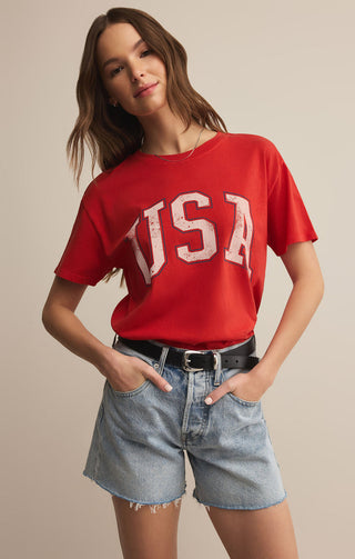 USA BOYFRIEND TEE - Z SUPPLY