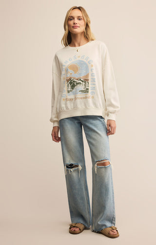 GROUNDED SUNDAY SWEATSHIRT - Z SUPPLY