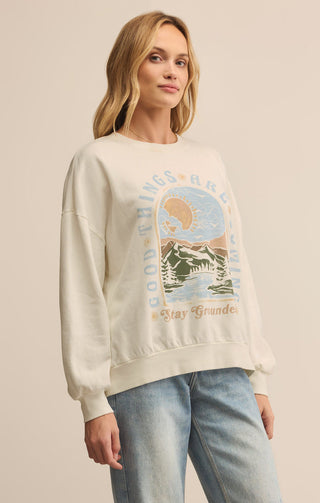 GROUNDED SUNDAY SWEATSHIRT - Z SUPPLY