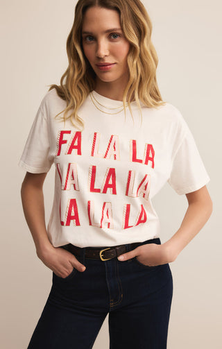 FALALALA BOYFRIEND TEE - Z SUPPLY